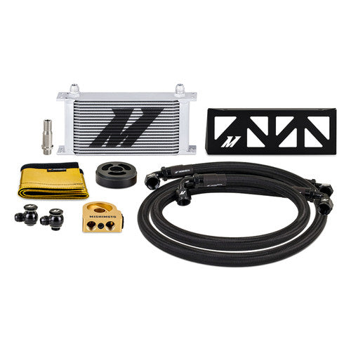 Mishimoto 22+  BRZ/GR86 Oil Cooler Kit Thermostatic - Silver | MMOC-BRZ-22TSL