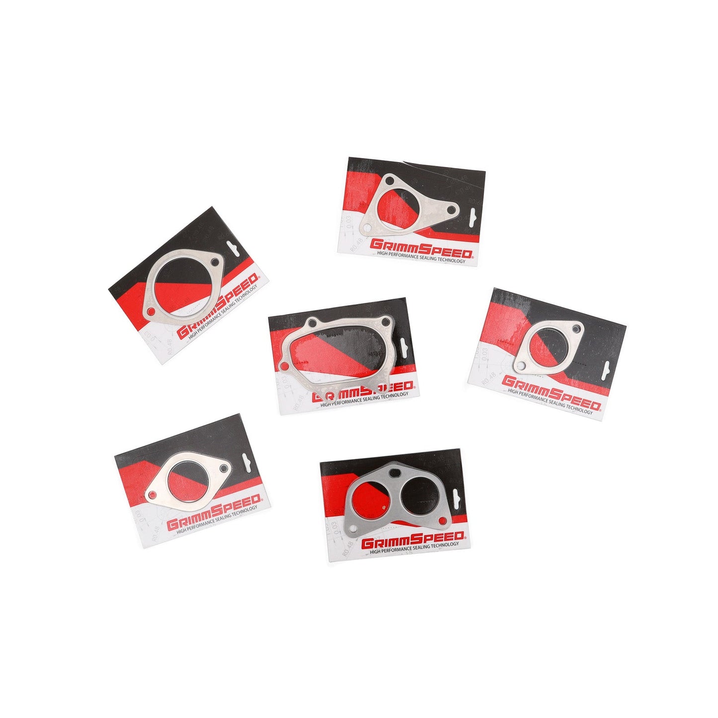 GrimmSpeed Exhaust Gasket Set - Subaru STI/WRX/FXT/LGT/OBXT