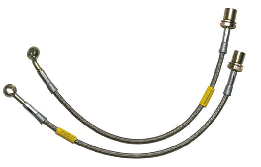 Goodridge 17-18 BRZ | w/Brembo Brakes Stainless Steel Brake Lines - Electric Blue | 28007-EB