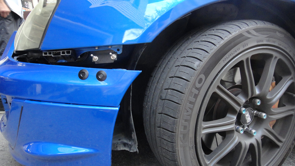 Move Over Racing 2004-2005 GD WRX/STI Bumper Quick Release Kit – Anodized