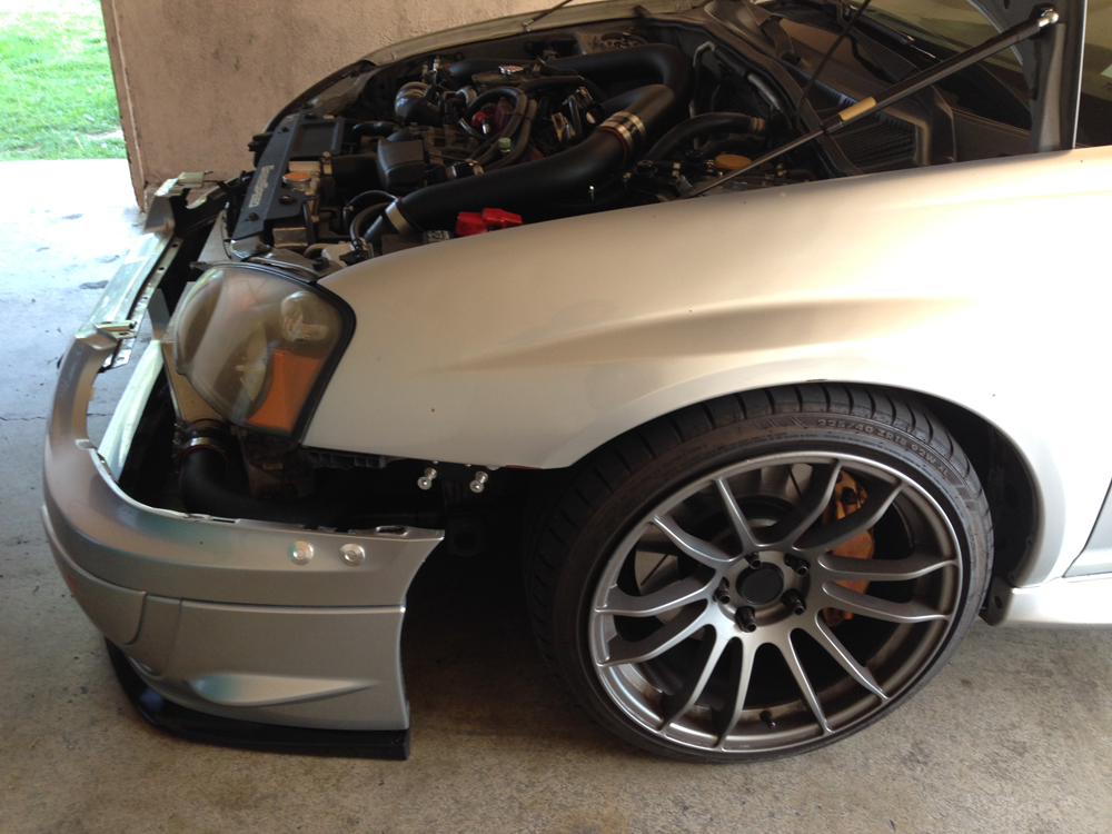 Move Over Racing 2004-05 GD WRX/STI Bumper Quick Release Kit – Billet