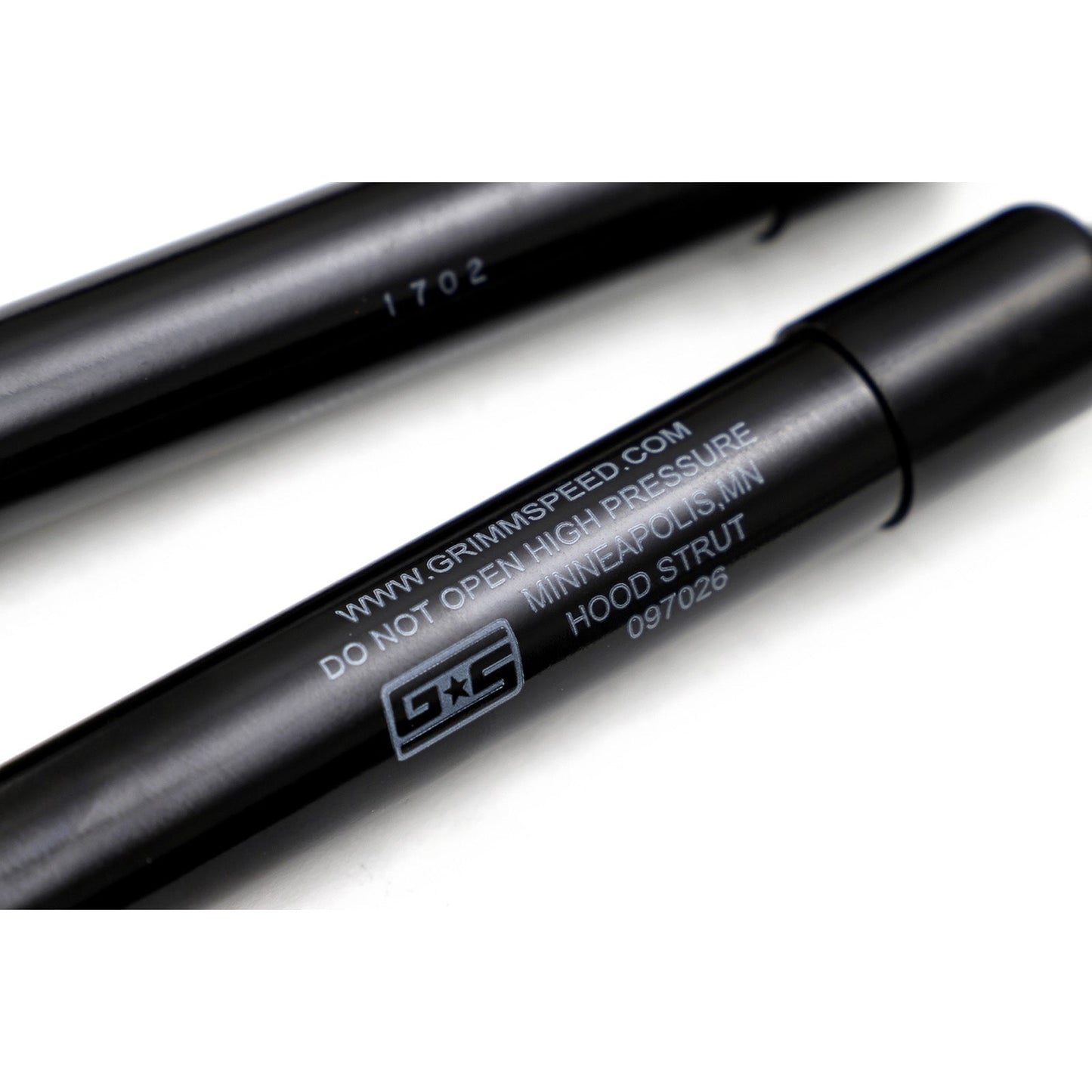 GrimmSpeed High-Lift Hood Struts - 2008-14 Subaru WRX/STI