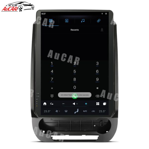 AuCar Android T-Style Car Video for Ford Expedition 2018-2021 Radio Car Auto Tesla Vertical Screen Multimedia Video Player GPS Navi CarPlay GPS Stereo Autoradio