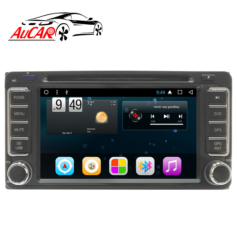 AuCAR 6.2″ Toyota Universal Stereo GPS Navigation system for RAV4, Corolla, Land Cruiser, Prado