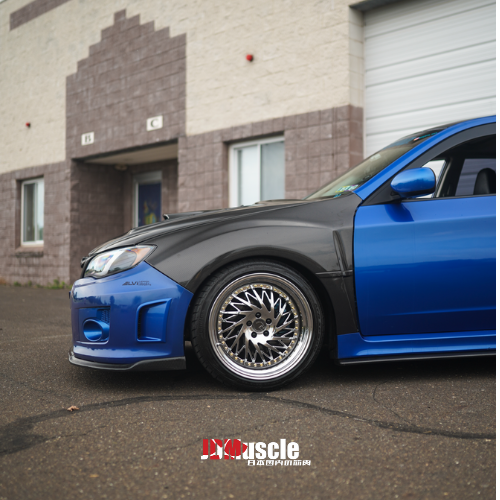 JDMuscle Tanso Carbon Fiber CS Style Side Skirt 2008-2014 WRX/STI