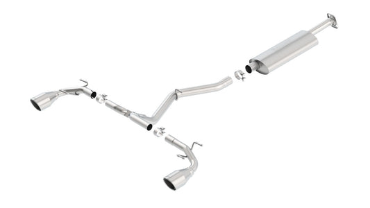 Borla 13-15 Scion FR-S 2.0L 4cyl 6spd / 13 Subaru BRZ 2.0L 4cyl 6spd SS Catback Exhaust