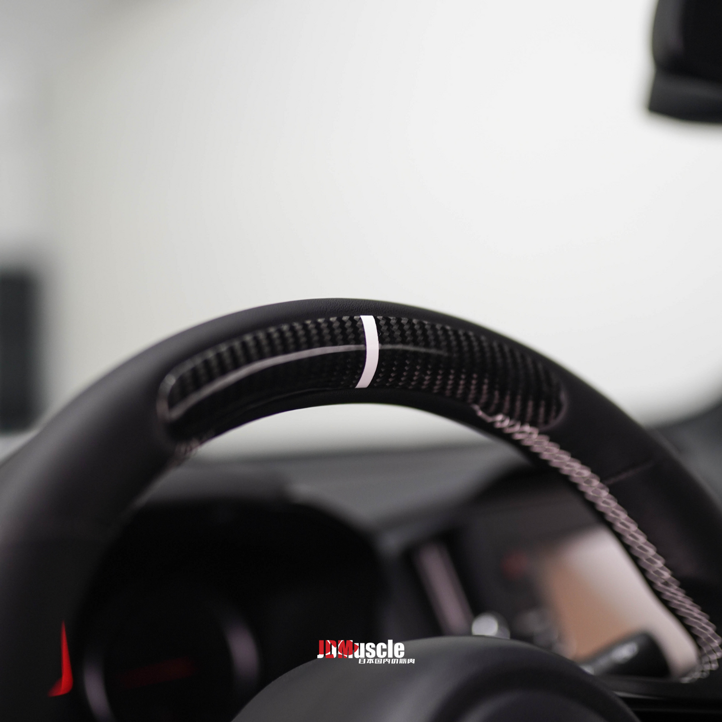 JDMuscle 22-25 WRX Custom Steering Wheel compatible w/ MT and CVT | Carbon Fiber / Painted / Alcantara / Leather / Forged / Honey Comb / LED