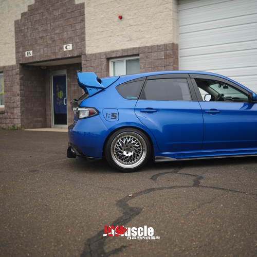 JDMuscle Tanso Carbon Fiber CS Style Side Skirt 2008-2014 WRX/STI