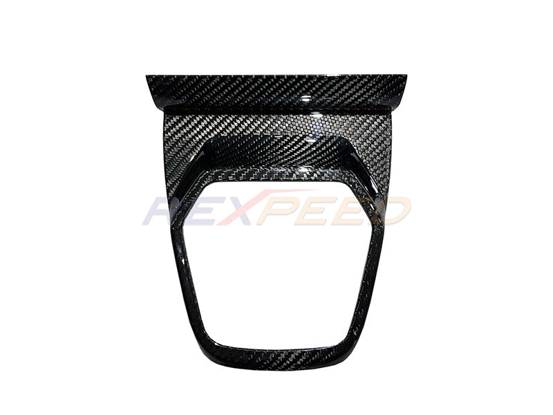 Rexpeed GR86 / BRZ 2022+ AT Dry Carbon Shift Trim Cover-Gloss