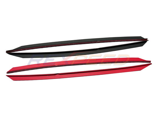 Rexpeed BRZ 2022+ V1 EPDM Splitter Spoiler-Red