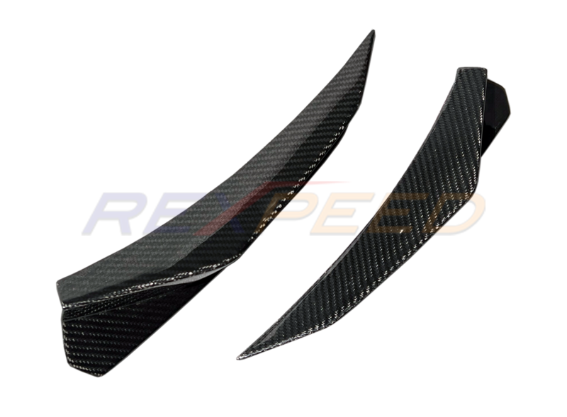 Rexpeed GR86 Dry Carbon Front Side Lower Duct Fin-Gloss