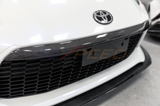 Rexpeed GR86 V4 Carbon Fiber Front License Plate + Front Nose Extension
