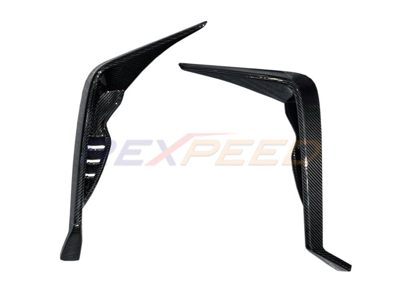 Rexpeed GR86 2022+ Dry Carbon Front Side Duct Cover -Matte