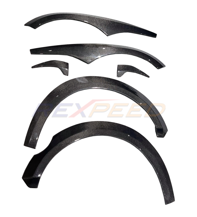 Rexpeed GR86 / BRZ 2022+ V3 Carbon Fiber Fender Trim Kit