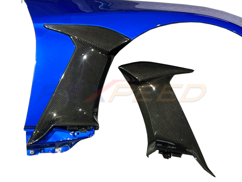 Rexpeed GR86 / BRZ 2022+ Dry Carbon Fender Garnish Replacement