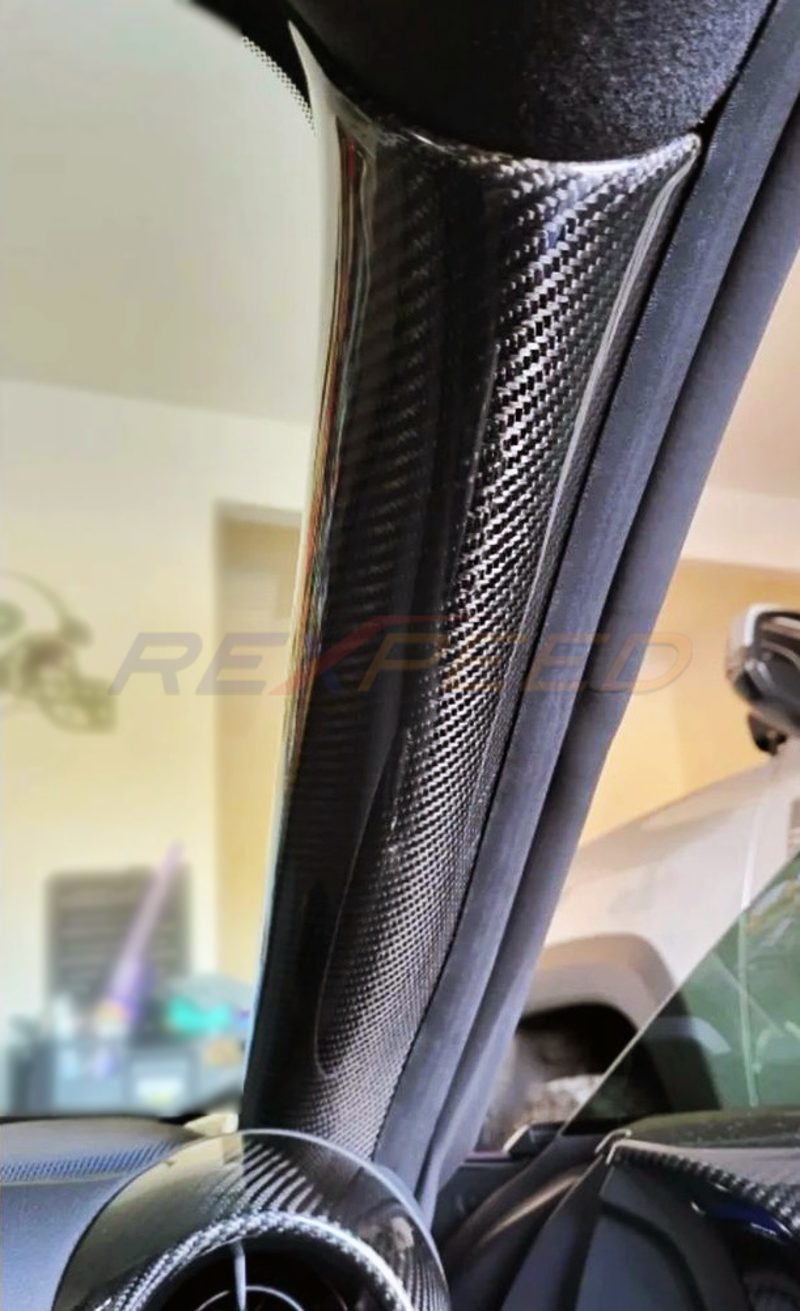 GR86 / BRZ 2022+ Carbon Fiber Interior A-Pillar Covers