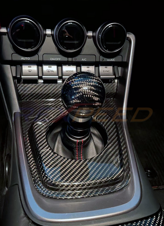 Rexpeed GR86 / BRZ 2022+ GT Dry Carbon Shift Trim Cover-Matte