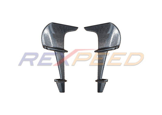 Rexpeed GR86 / BRZ 2022+ V1 Carbon Fiber Fender Ducts Fins