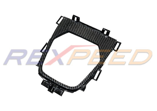 Rexpeed GR86 / BRZ 2022+ MT Dry Carbon Shift Bazel Replacement-Matte