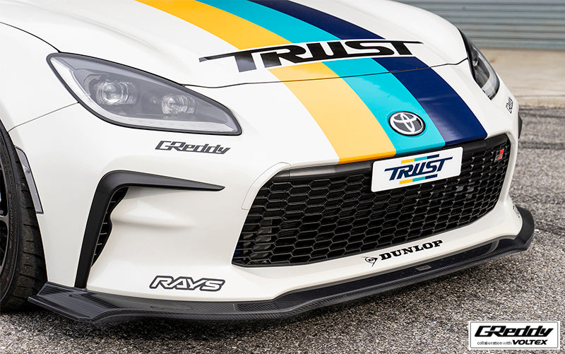 GReddy 2022 BRZ/GR86 X Voltex Fiberglass Rear Under Spoiler Matte Black | 17510236