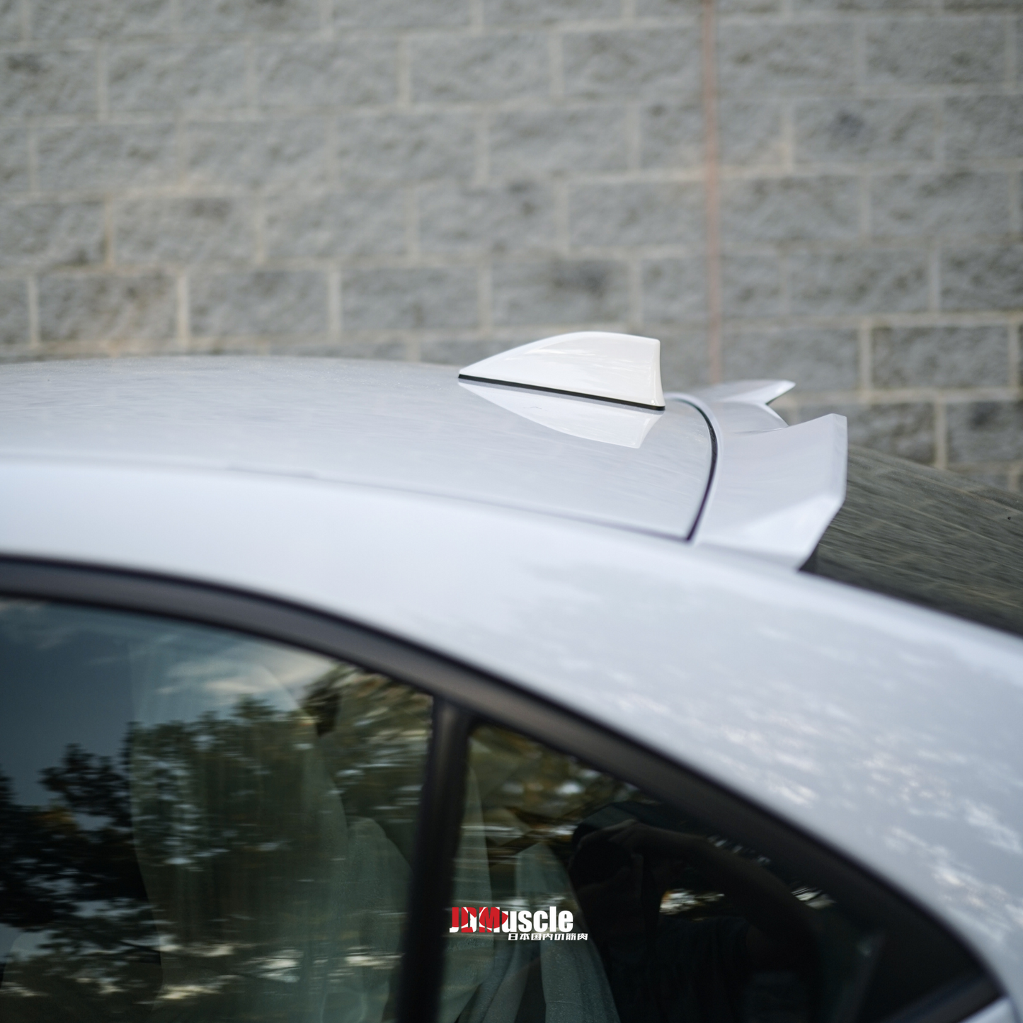 JDMuscle 22-25 WRX Roof Spoiler V1 | Paint Matched / Gloss Black / ABS