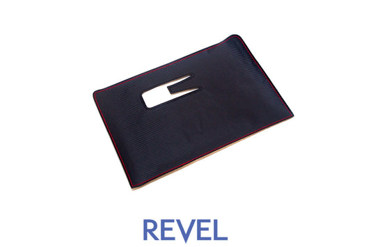 Revel 2022 GR86/BRZ GT Design Glove Box Cover | Red Stitch 1 Piece | 1TR5GDCS01GR