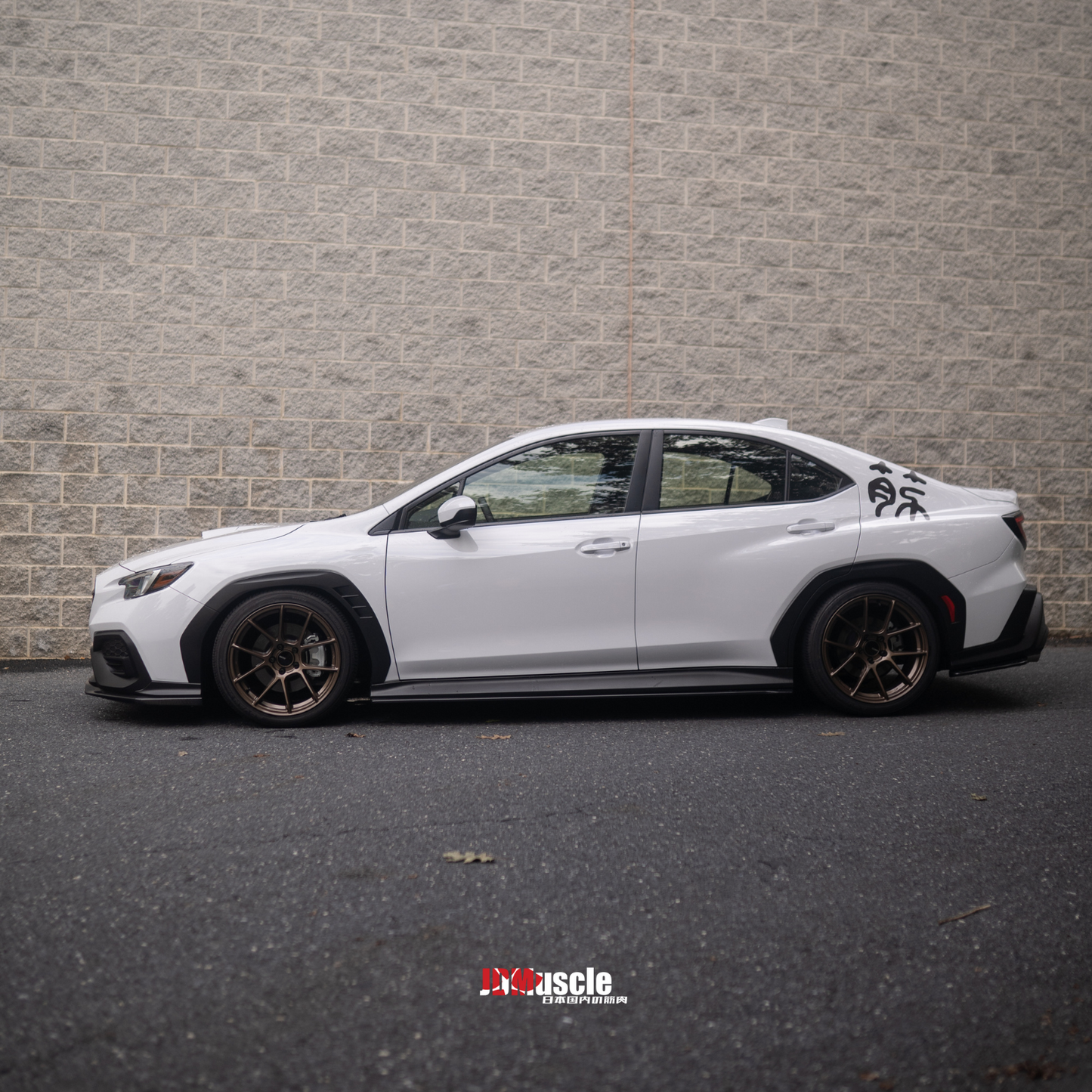 JDMuscle 2022-23 WRX Tanso Carbon Fiber Side Skirts - OE+ Style | JDM-WRX22-SS-OE#CF