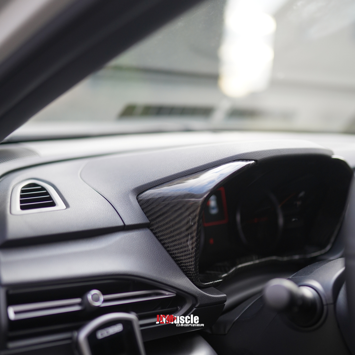JDMuscle 22-25 WRX Carbon Fiber Gauge Cluster Trim Replacement