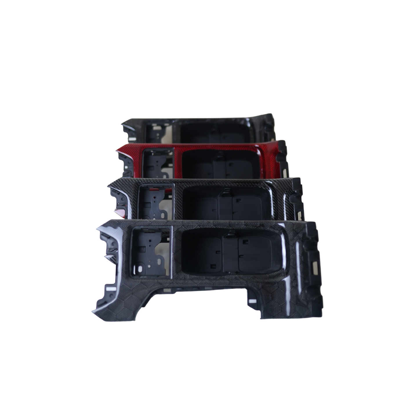 JDMuscle 22-25 WRX Tanso Carbon Fiber Cup Holder Replacement | 2x2/honeycomb/forged