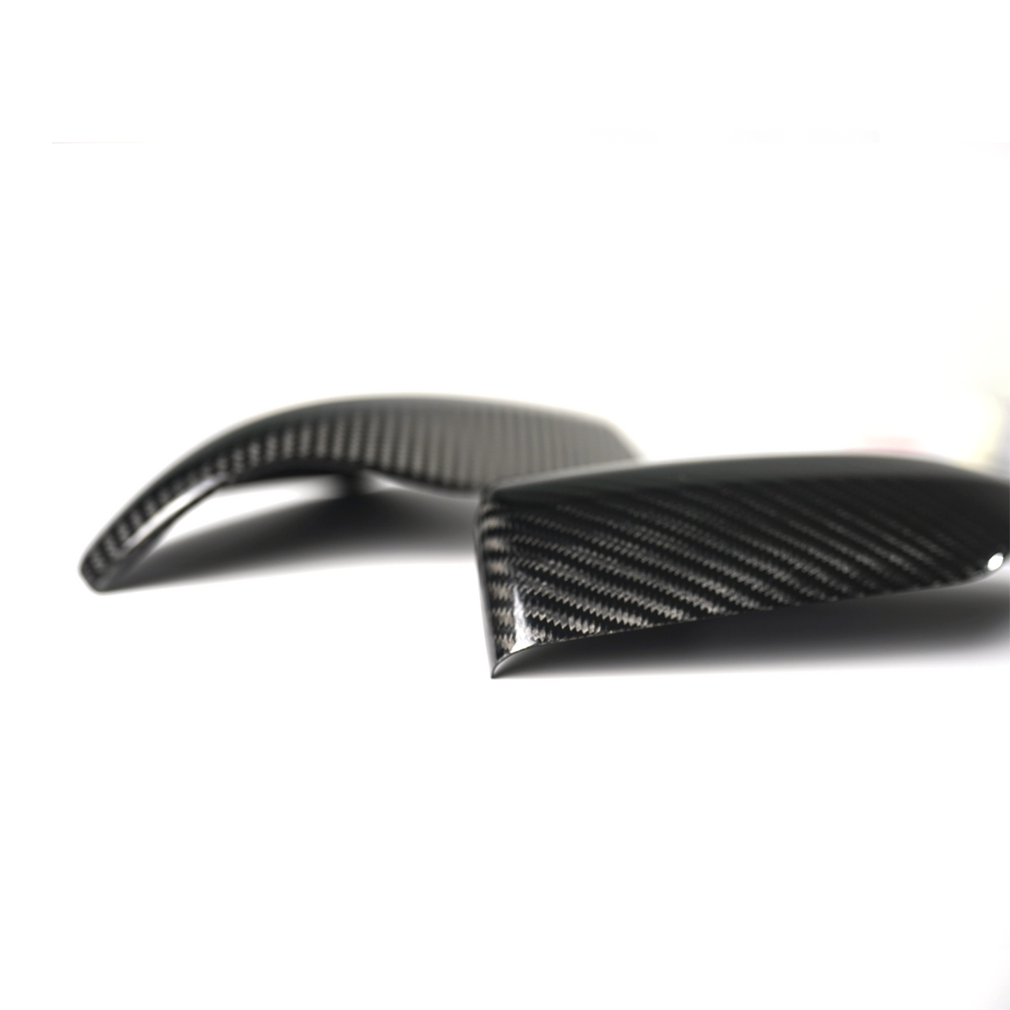JDMuscle 2022-23 WRX Tanso Dry Carbon Fiber Side Mirror Covers w/ Gloss Finish | JDM-WRX22-MC