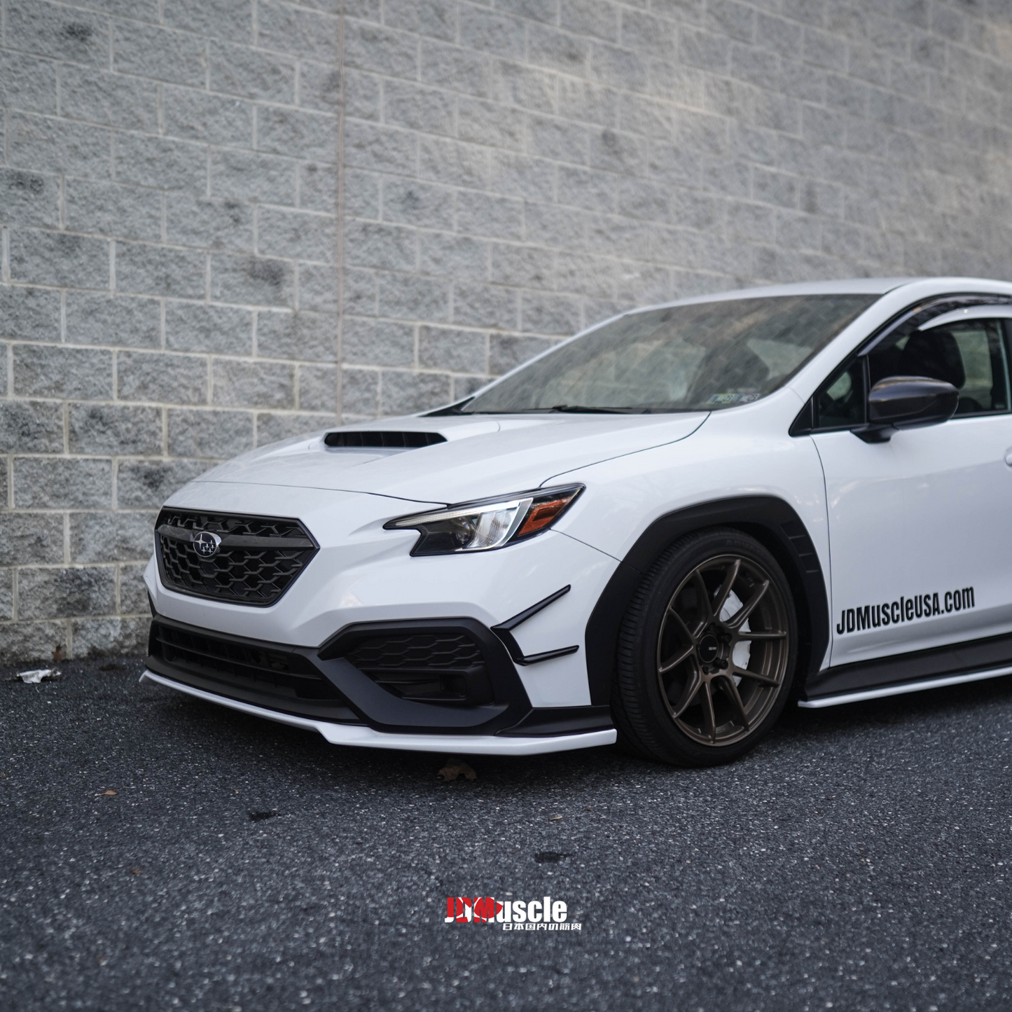 JDMuscle 22-25 WRX Rain Guard V1 - Paint Matched