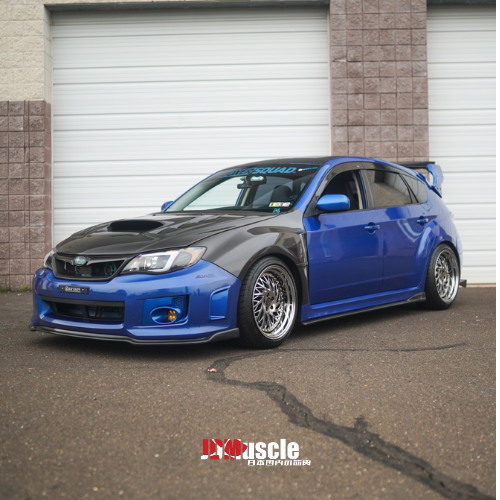 JDMuscle 08-14 WRX/STI VS Style Spoiler ABS / Paint Matched / Partial Carbon Fiber w/ Brake Lights