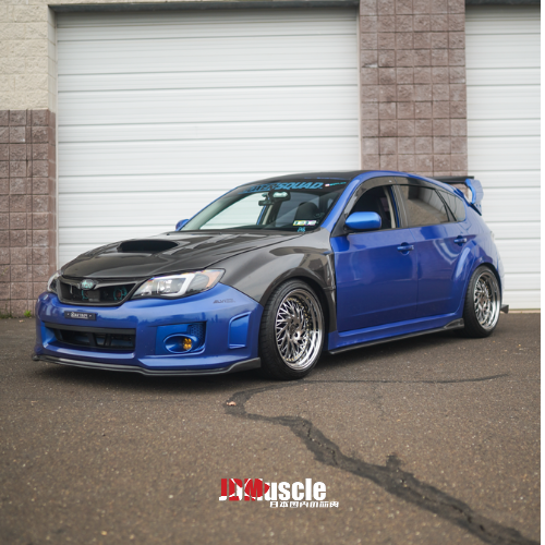 JDMuscle Tanso Carbon Fiber CS Style Side Skirt 2008-2014 WRX/STI