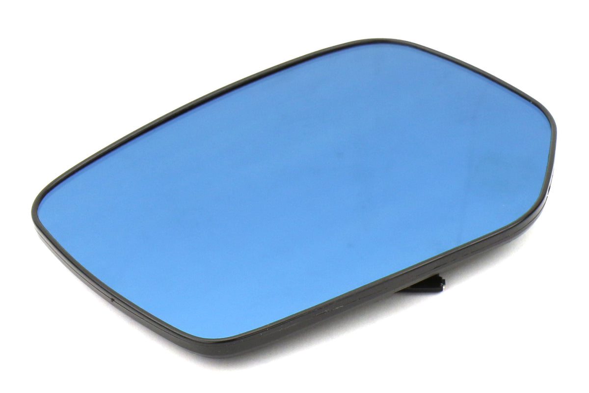 OLM Wide Angle Convex Mirrors (With Turn Signals/Defrosters) - Blue - 2015-2021 Subaru WRX / STI / 2015-2017 Crosstrek
