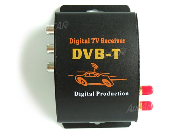 AuCAR DVB-T/T2/ATSC Car Digital TV HD MPEG-4 Tuner Receiver Two Antenna 140-200km/h Two Chip Tuner DVB T BOX