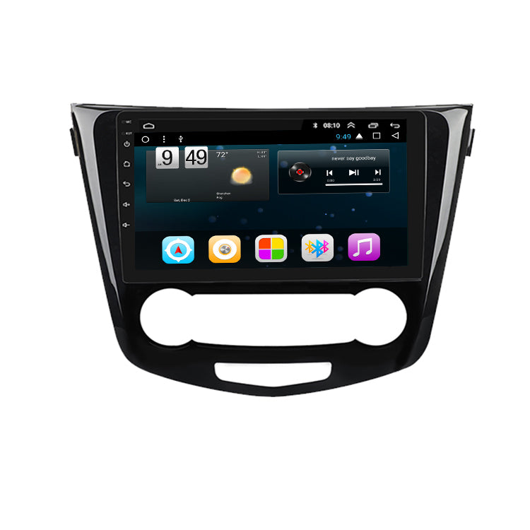 AuCAR Android Car DVD Player for Nissan Xtrail / Qashqai 2014-2018 Car GPS Multimedia system HD Bluetooth Radio WIFI 4G AUX touch screen