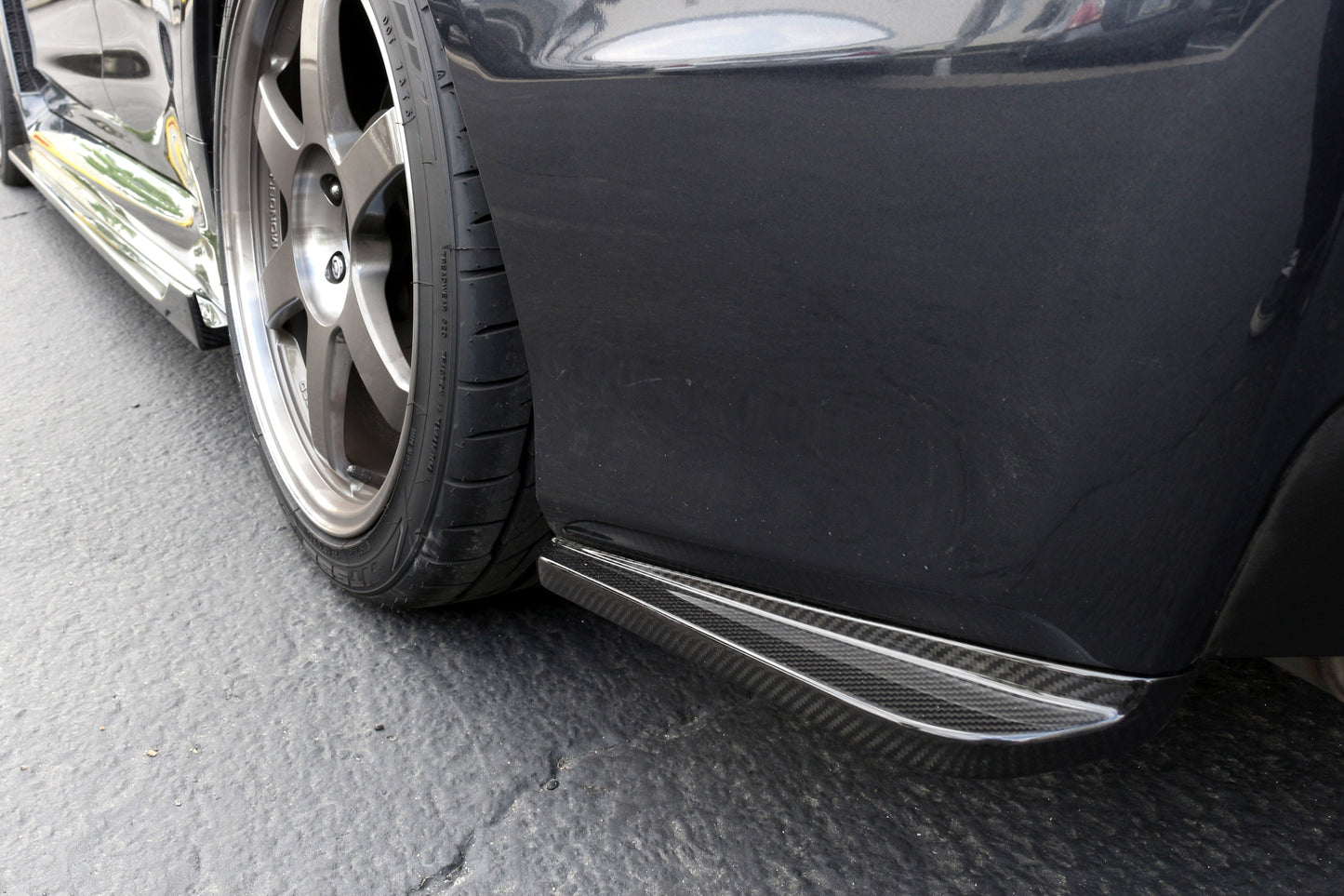 Carbon Fiber Subaru WRX /STI Rear Bumper Skirts 2015-21