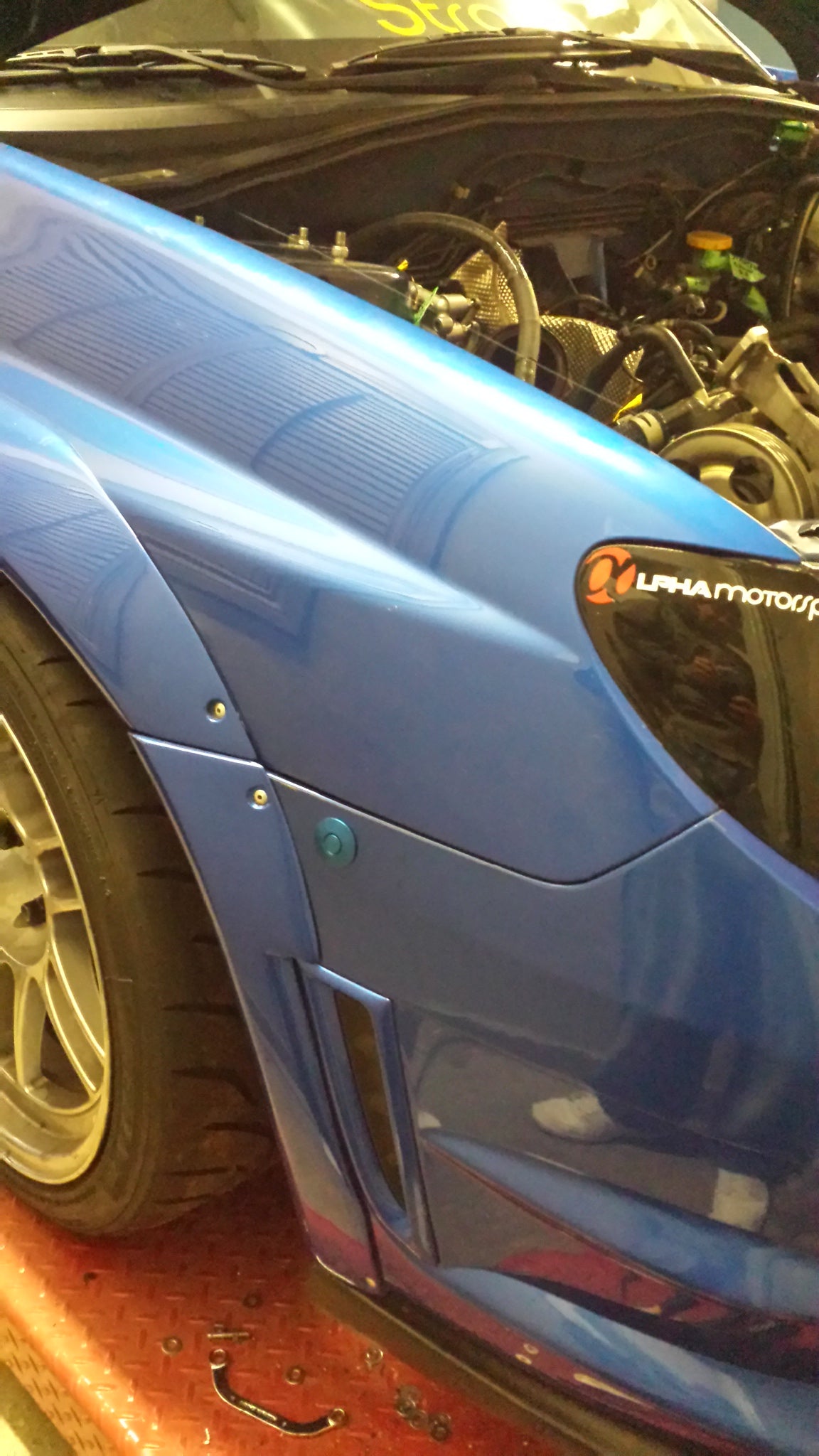 Move Over Racing 06-07 GD STi Single Latch Bumper Kit – Anodized