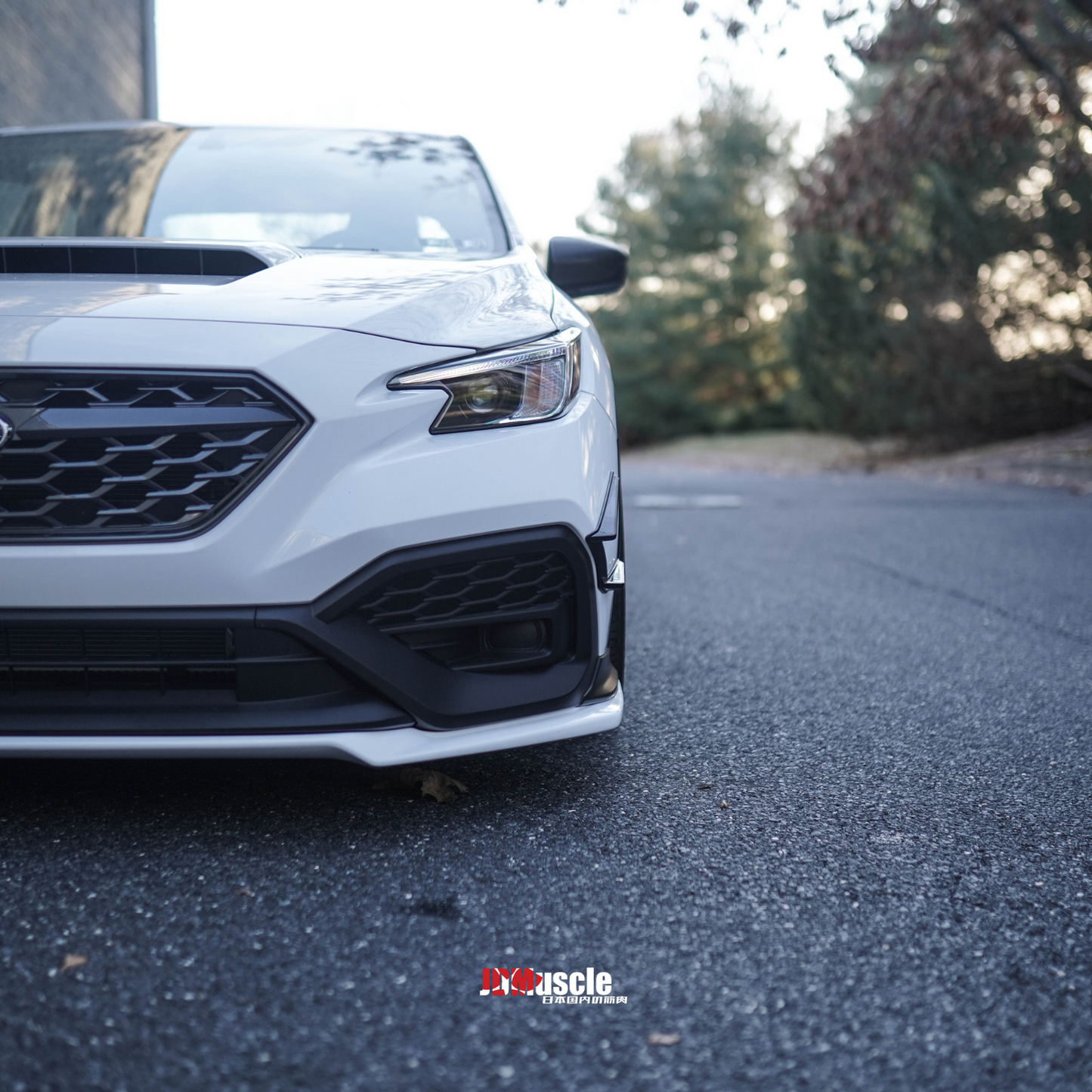 JDMuscle 22-25 WRX Canards V1 - ABS / Paint Matched / Gloss Black