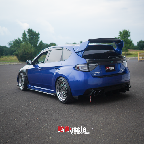 JDMuscle Tanso Carbon Fiber CS Style Side Skirt 2008-2014 WRX/STI