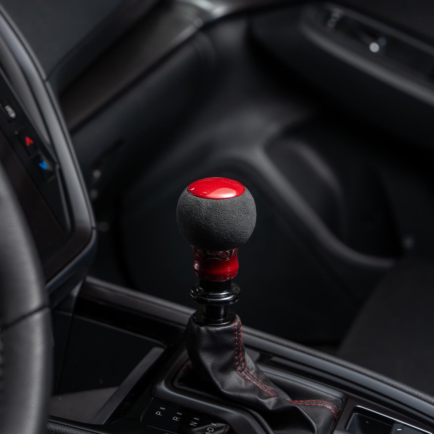 Billetworkz "Fusion" Shift Knob - Fits Subaru CVT: WRX (15–21), Crosstrek (13–23), Forester (14–18), Impreza (12–23), Legacy/Outback (10–14)