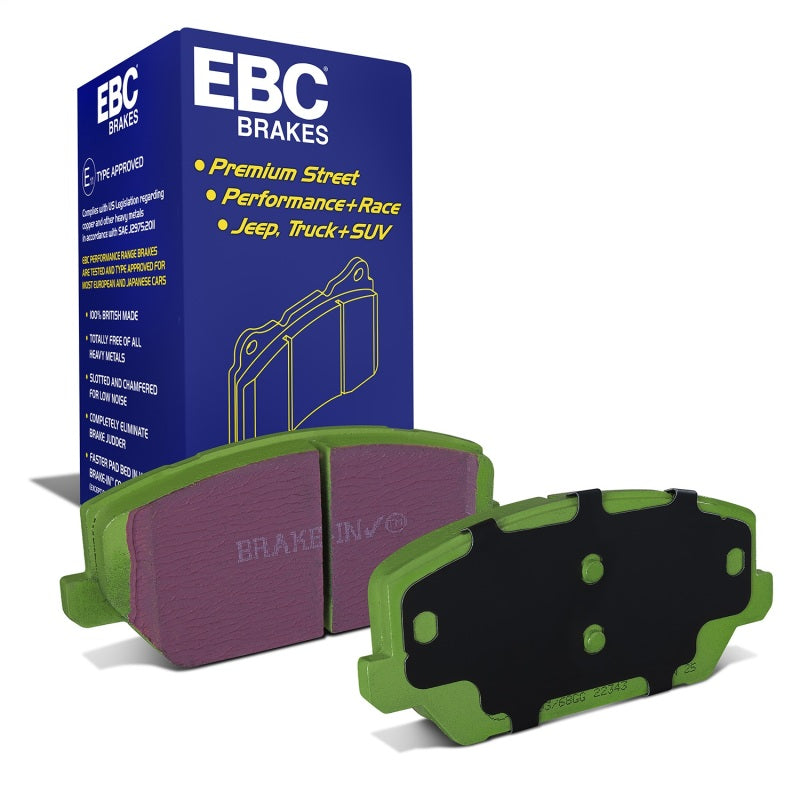 EBC Greenstuff Front Brake Pads - 2022-2026 Hyundai Elantra N / 2019-2022 Hyundai Veloster N