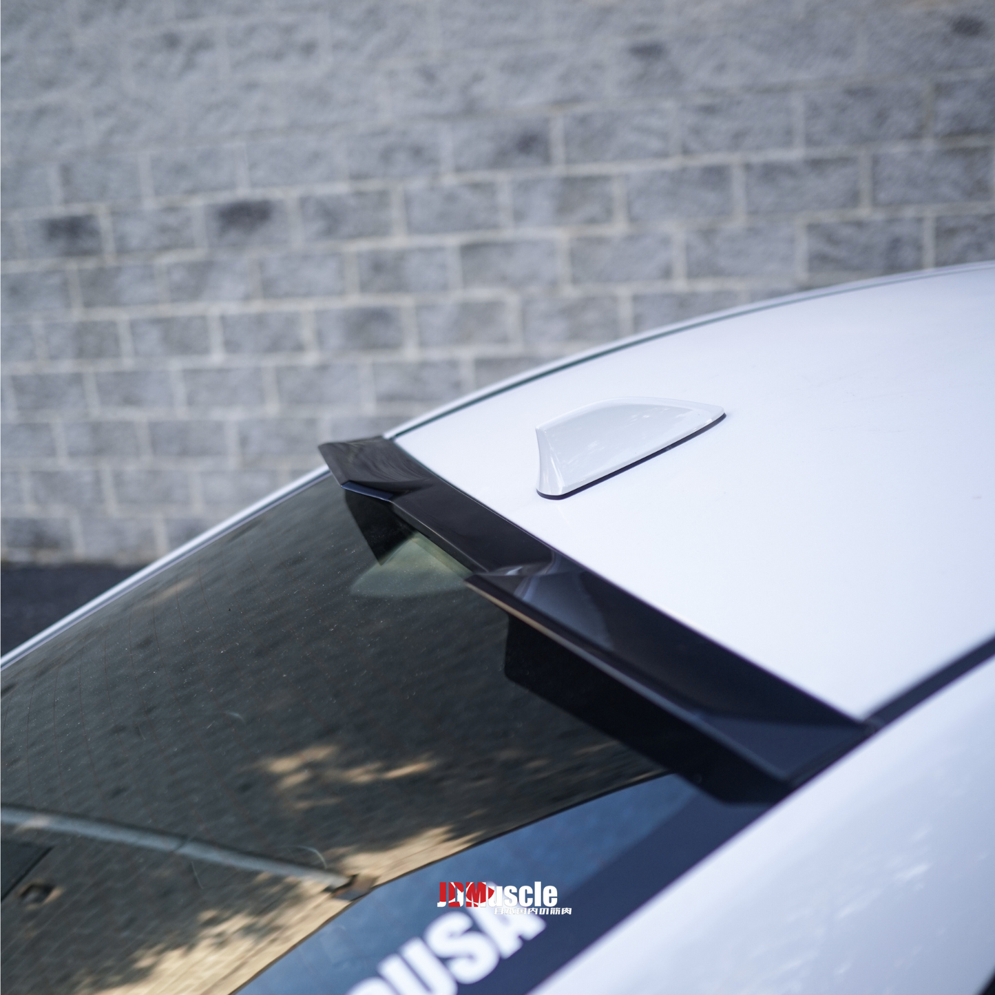 JDMuscle 22-25 WRX Roof Spoiler V1 | Paint Matched / Gloss Black / ABS