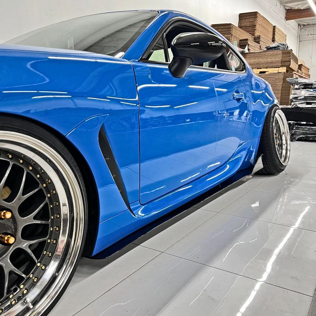 2022+ Toyota GR86/Subaru BRZ V2 Side Skirt Extensions