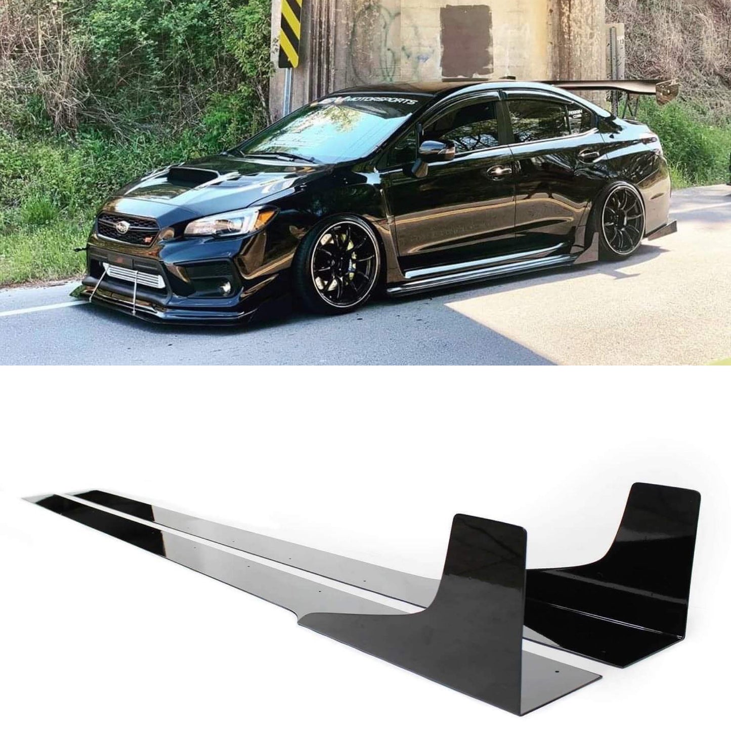 2015-2021 Subaru WRX/STI V3 Side Skirt Extensions