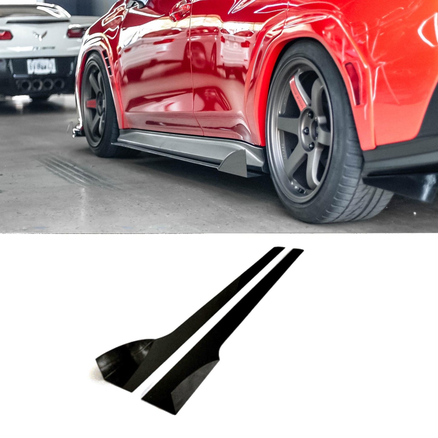 2022-2026 Subaru WRX V2 Side Skirt Extensions