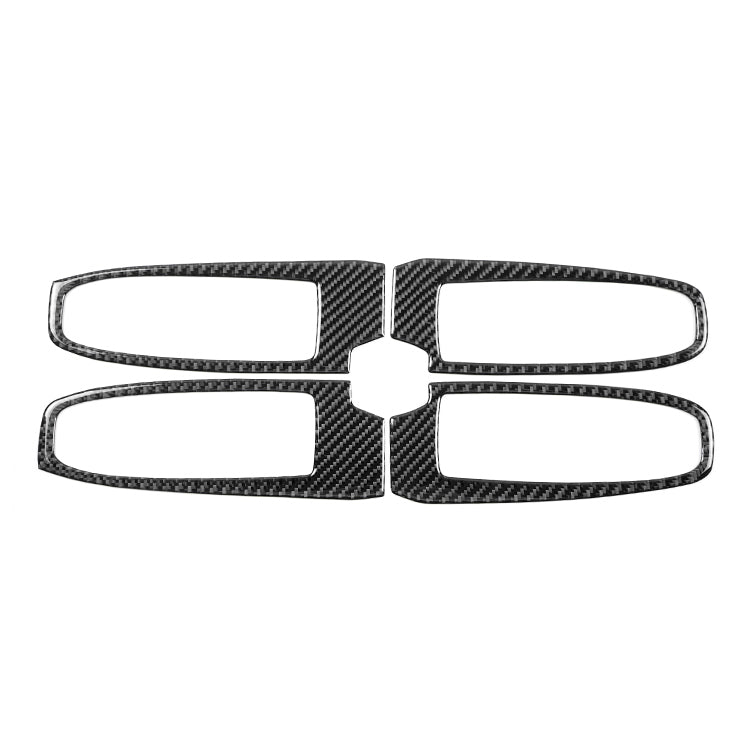 JDMuscle 22-25 WRX P&S Series Carbon Fiber Window Switch Trim Covers 4 PC | Black Carbon Fiber/ Red Carbon Fiber