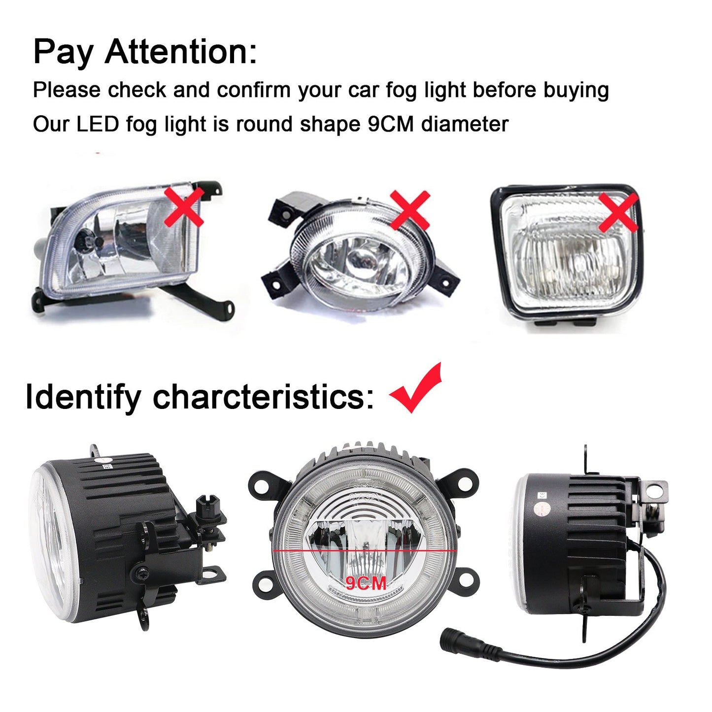 JDMuscle 15-21 WRX or STI / 13+ BRZ or FT86 / 14+ Forester LED / Halo DRL Fog Light Housings | JDM-SUB-130017