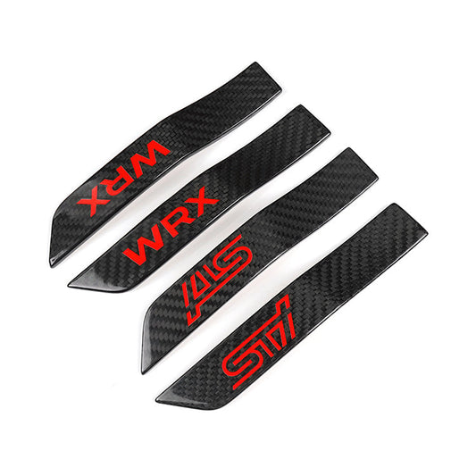 JDMuscle 2015-21 WRX/STI Tanso Carbon Fiber Fender Emblem V2