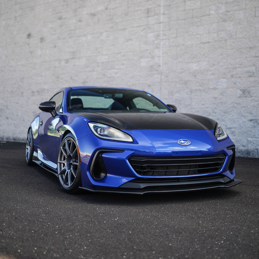 JDMuscle 2022-23 BRZ CS Style Carbon Fiber Front Lip | JDM-BRZ22-LP-CS